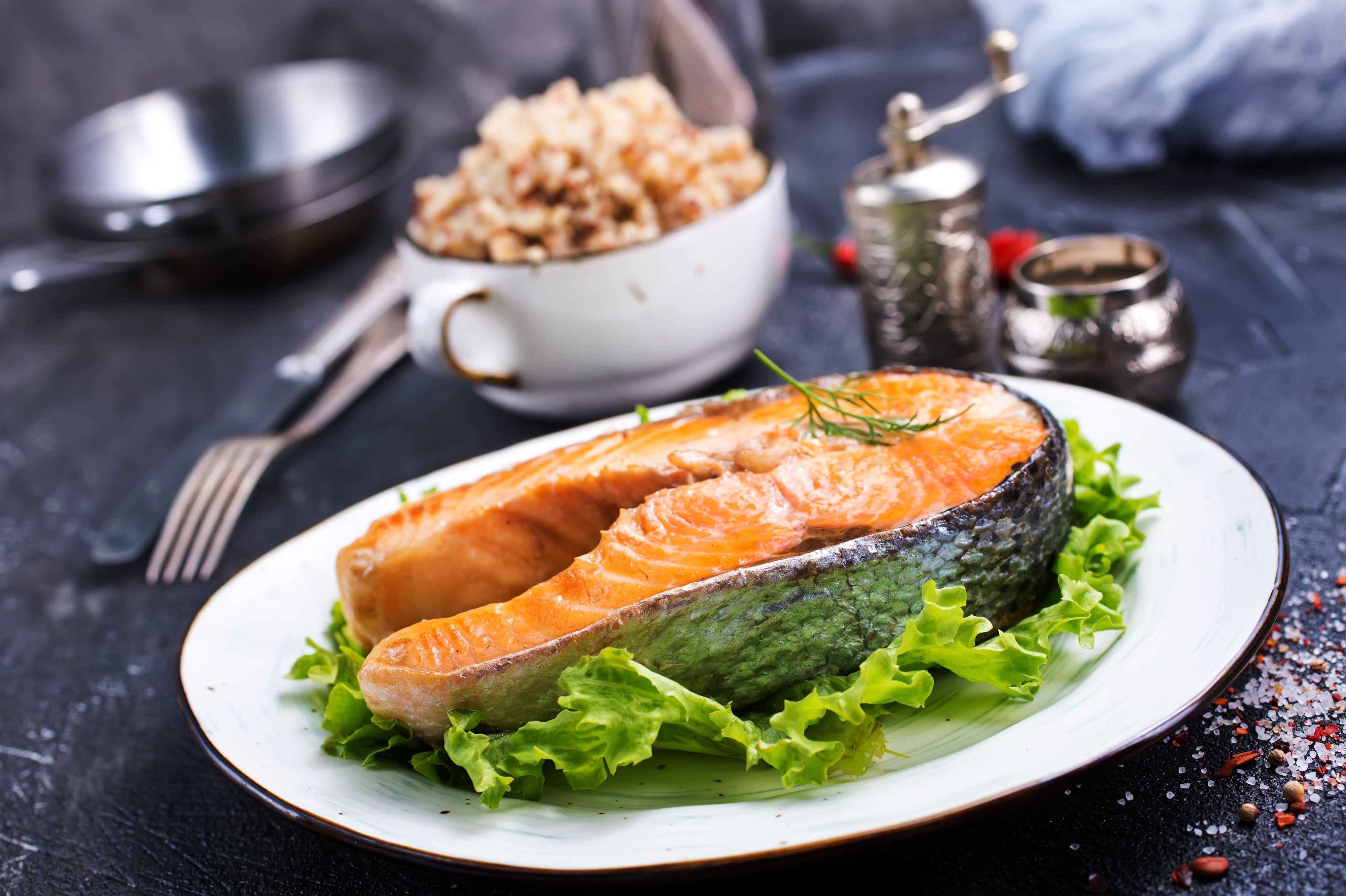 Le irish roasted salmon