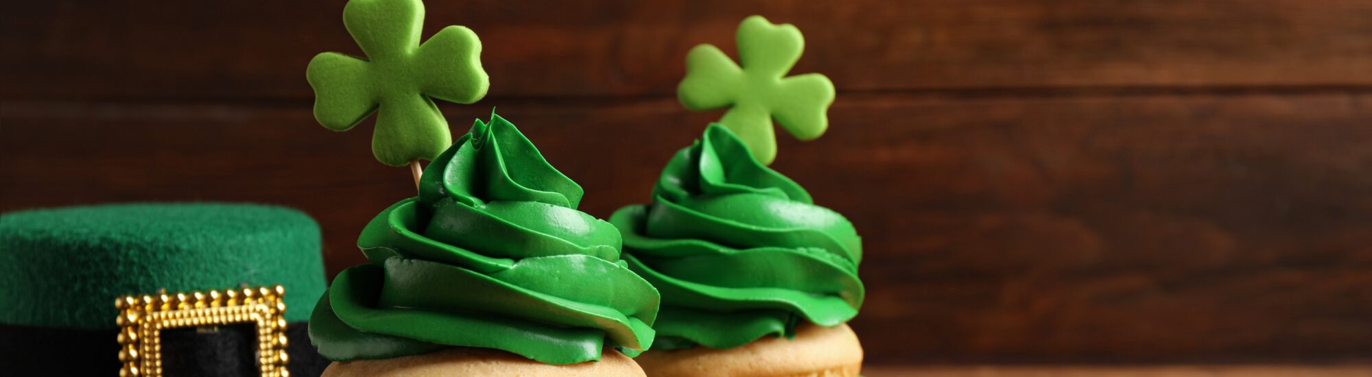 Des cupckakes de la Saint Patrick - New Africa
