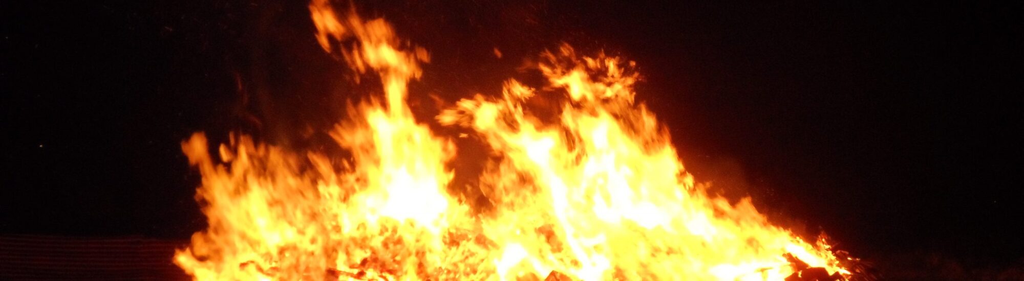 Un feu de joie irlandais