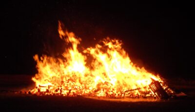 Un feu de joie irlandais