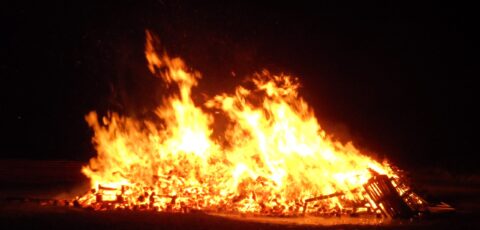 Un feu de joie irlandais