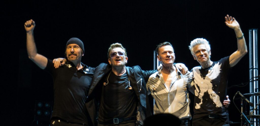 U2 fête ses 40 ans de carrière cette année !