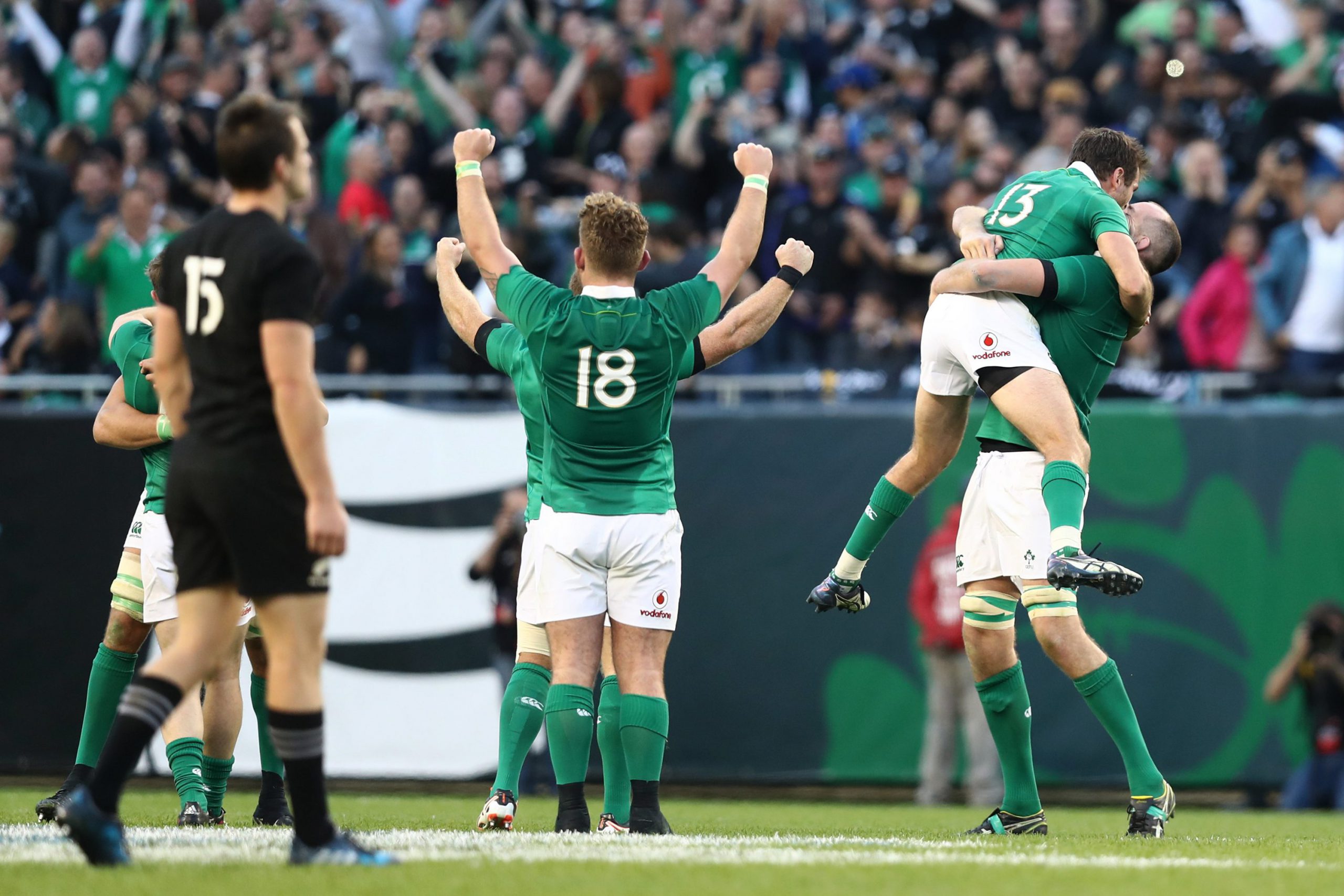 L'Irlande l'emporte sur les All Blacks