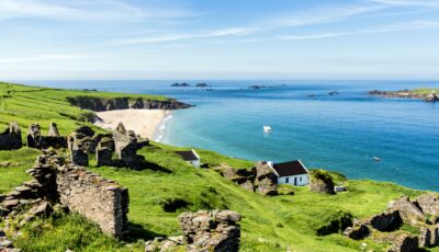 Le village abandonné de Great Blasket Island - © Noel