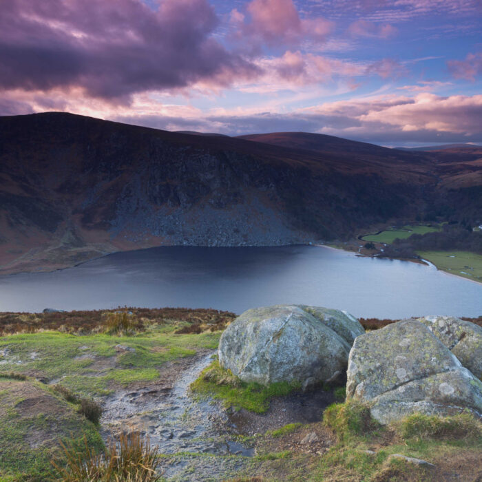 Le Sally Gap et le lac du Lough Tay - John Smyth - cc