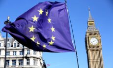 Drapeau de l'U.E. à Londres - Ilovetheeu - cc