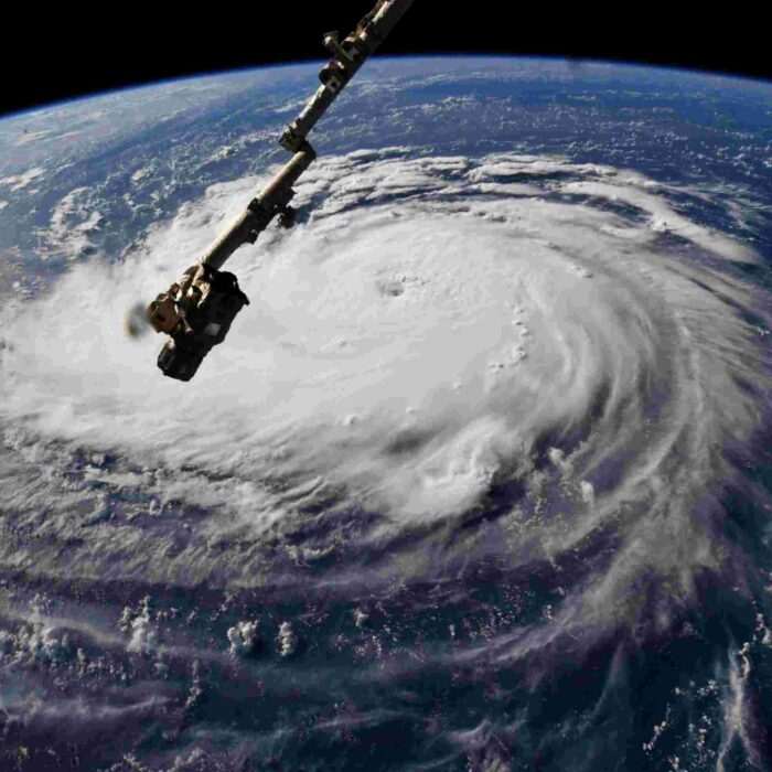La Tempête Michael vue par satellite