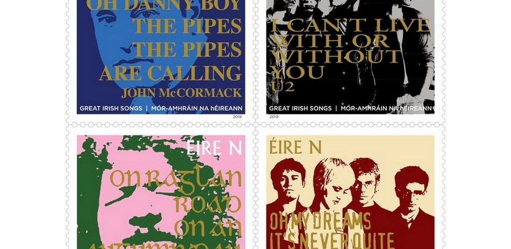 Irlande : U2 et les Cranberries ont désormais leur timbre national !