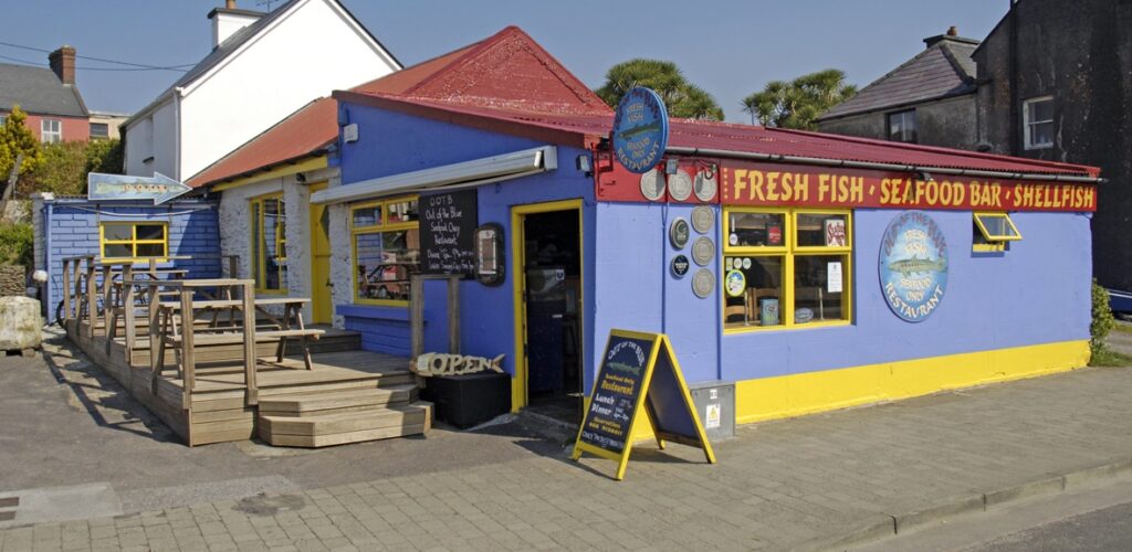 Le Out of the Blue Seafood à Dingle •