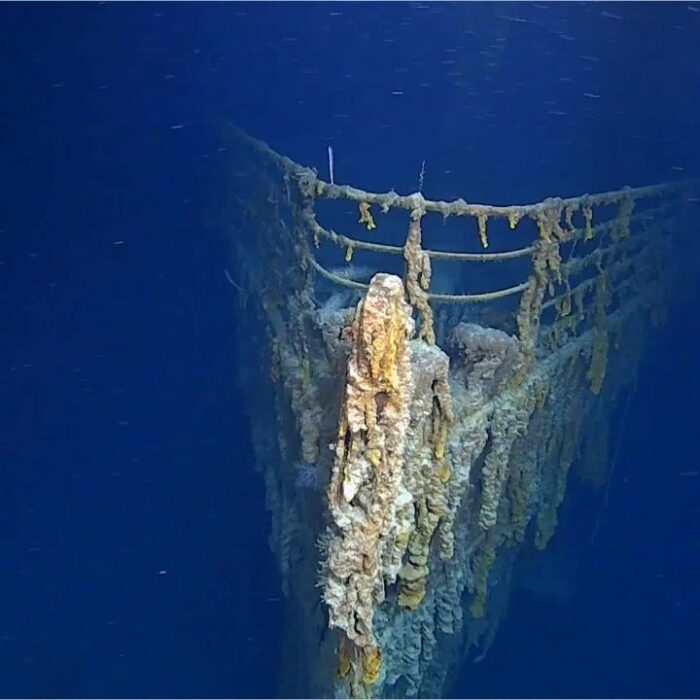 Le Titanic serait en train de disparaître