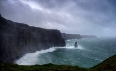 Les Falaises de Moher en pleine tempête