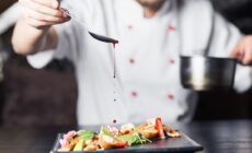 Un plat gastronomique