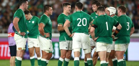 L'équipe de rugby irlandaise