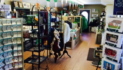 Un magasin de souvenirs irlandais