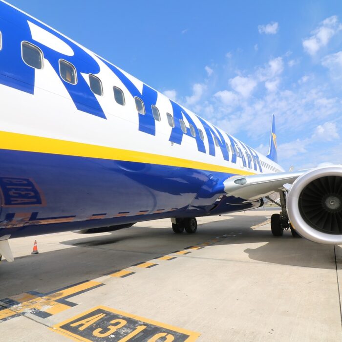 Un avion Ryanair