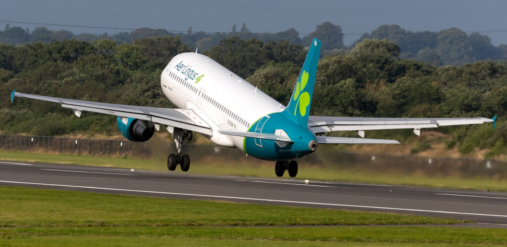 Un avion Aer Lingus - Jonathan Palombo - cc