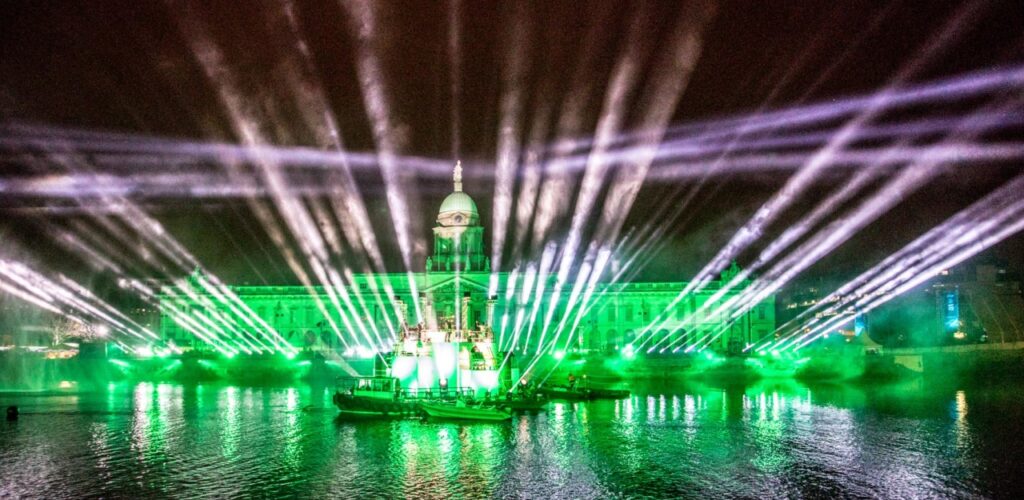 Spectacle du Nouvel an à Dublin