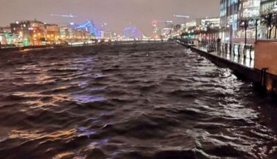 La Liffey sur le point de déborder - Dublinlive