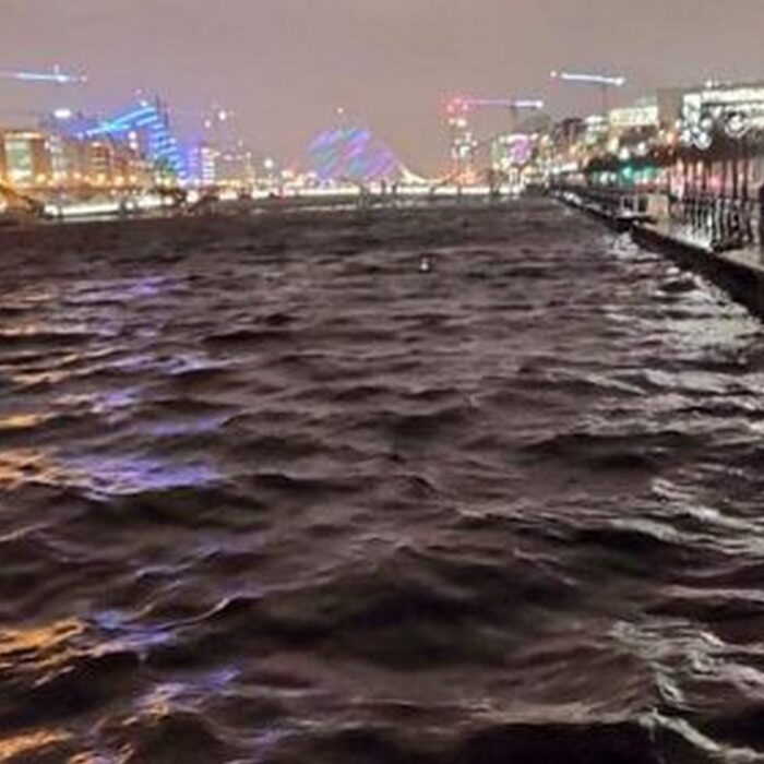 La Liffey sur le point de déborder - Dublinlive
