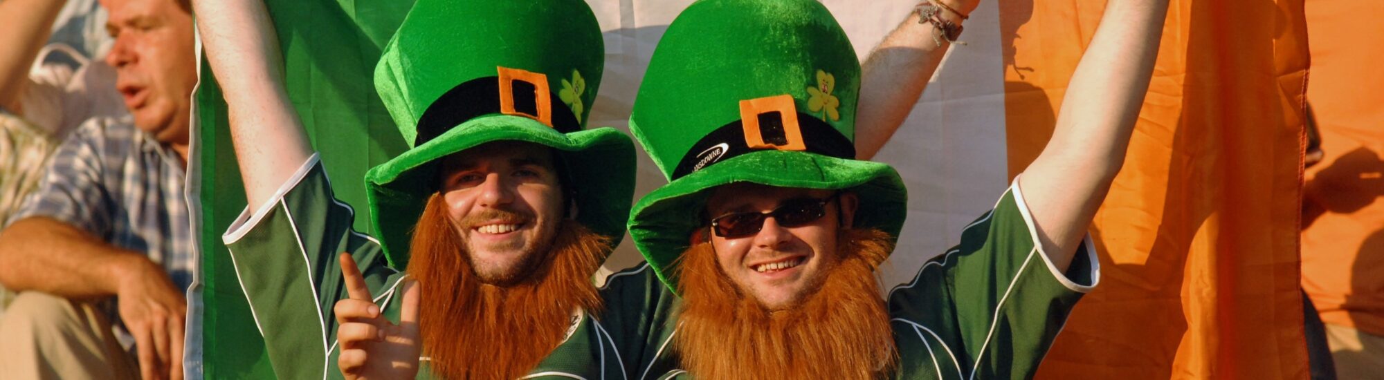 Des supporters irlandais - © Paolo Bona