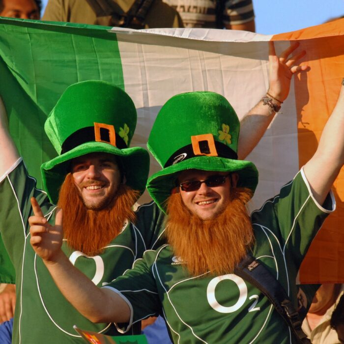 Des supporters irlandais - © Paolo Bona