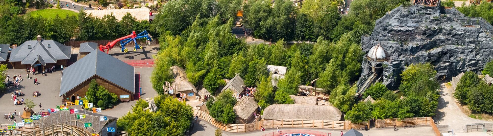 Vue sur le Emerald Park  - (anciennement Tayto Park) - https://www.emeraldpark.ie