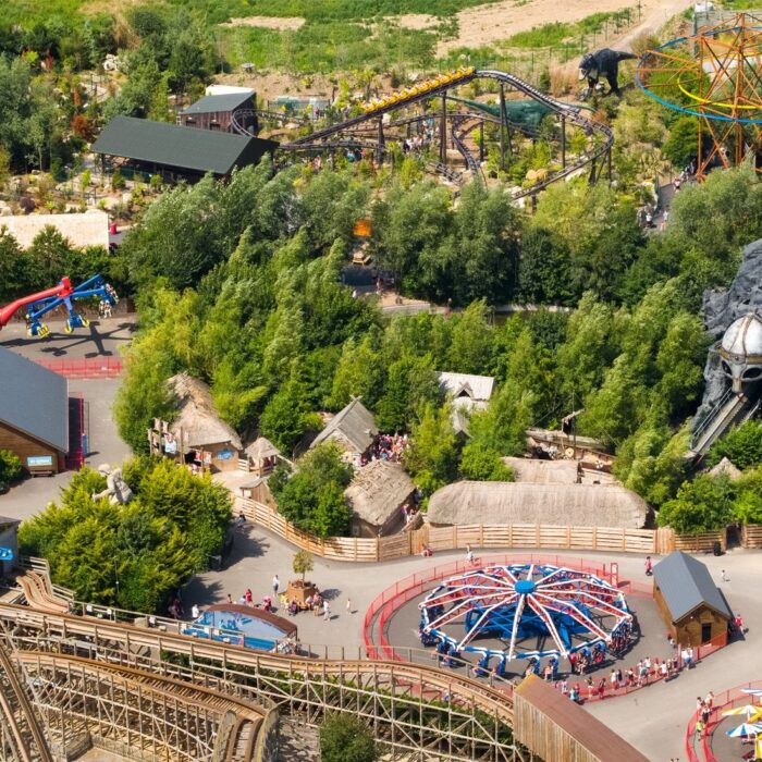 Vue sur le Emerald Park - (anciennement Tayto Park) - https://www.emeraldpark.ie