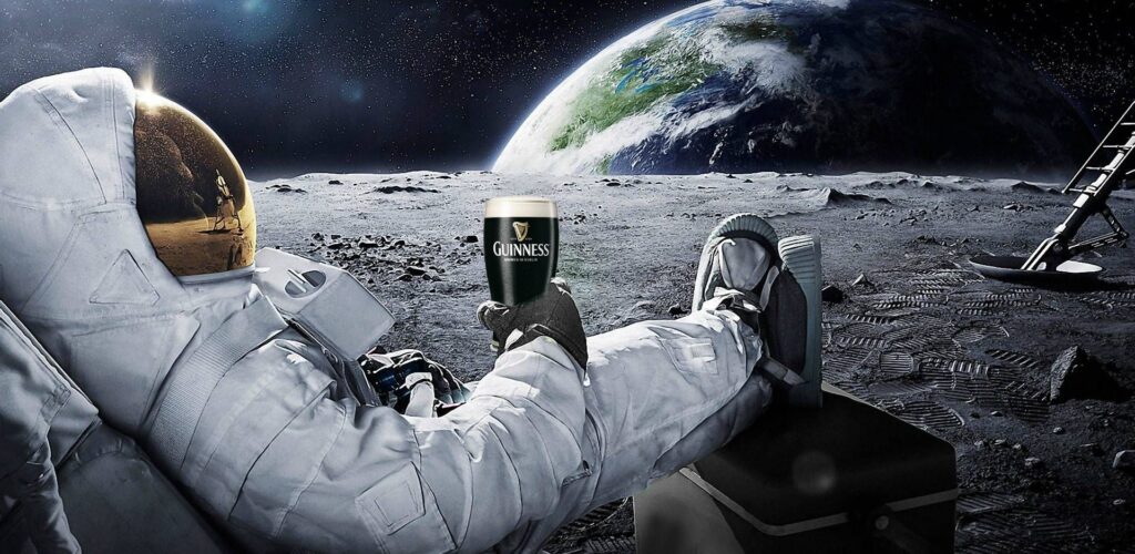 Que se passerait-il si vous vous serviez une pinte de Guinness dans l&rsquo;espace ?