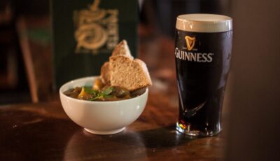 Irish stew at Five Points in Belfast