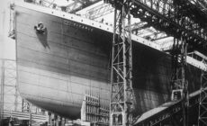Le Titanic en construction - Domaine public