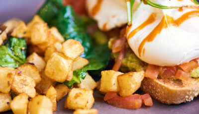 Un plat du SoMA at the Spire - https://somarestaurants.ie