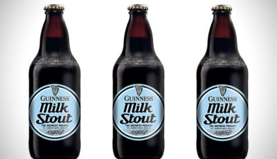 Des bouteilles de Guinness Milk Stout