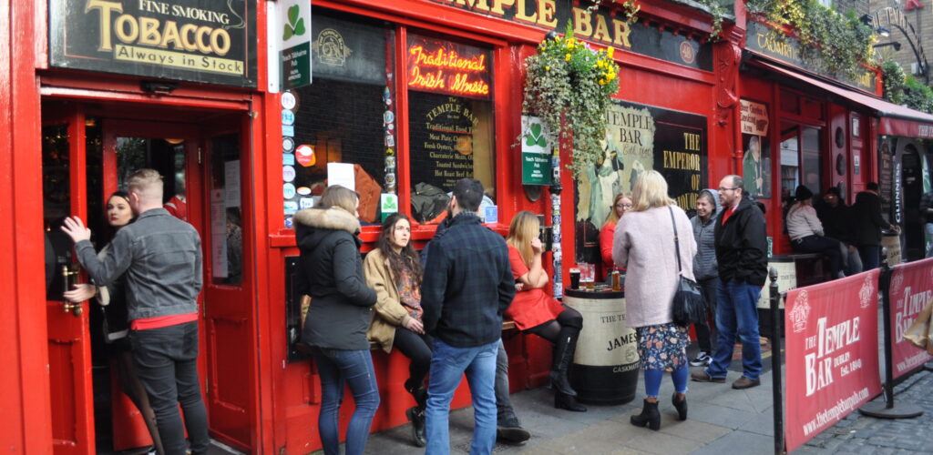 Temple Bar à Dublin -  Claudia Schillinger - cc