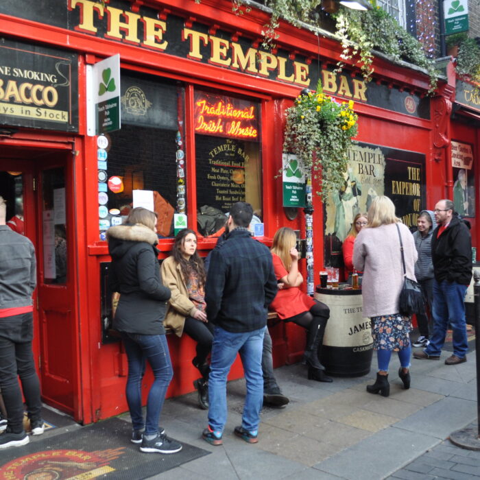 Temple Bar à Dublin - Claudia Schillinger - cc