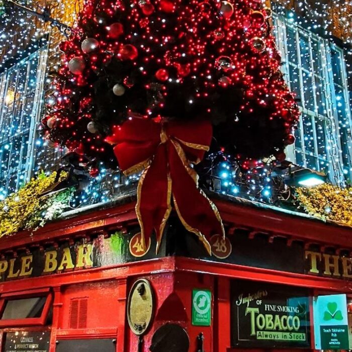 Temple Bar à Noël