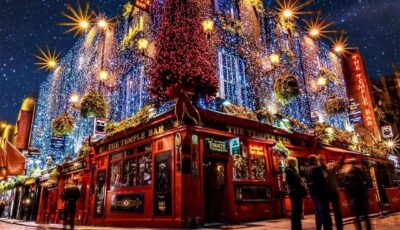 Temple Bar s'est paré de ses décorations de Noël !