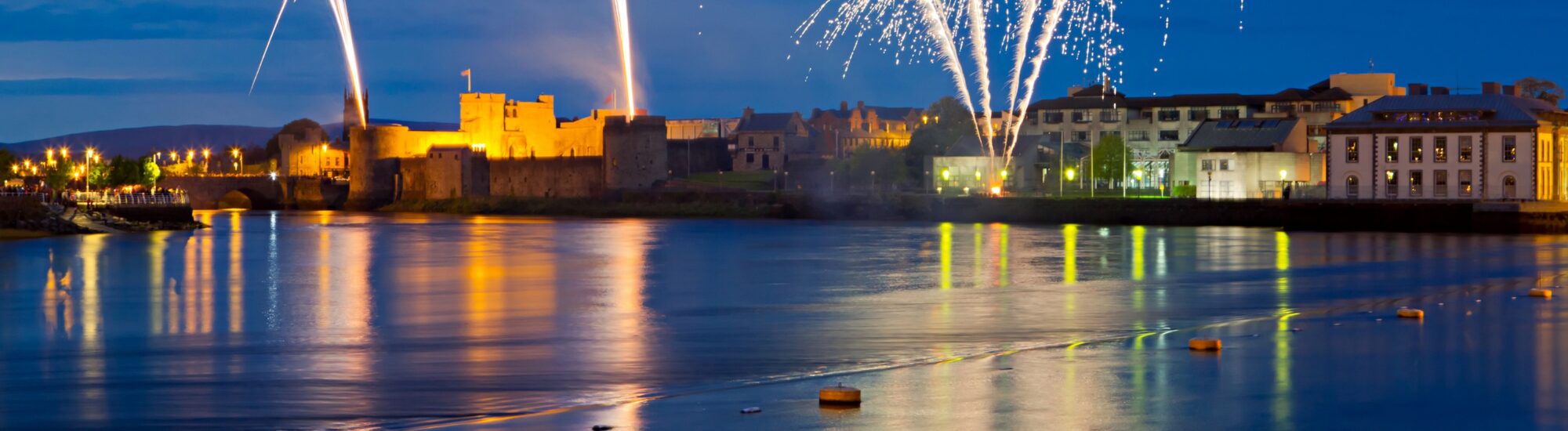 Feu d'artifice du nouvel an à Limerick - © Patryk Kosmider