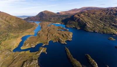 Vue aérienne du Parc National de Killarney - © Gabriel Cassan