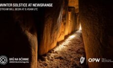 Newgrange, à l'occasion du solstice d'hiver