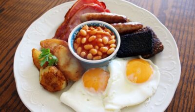 Un irish breakfast du Tom Crean Fish & Wine Accommodation