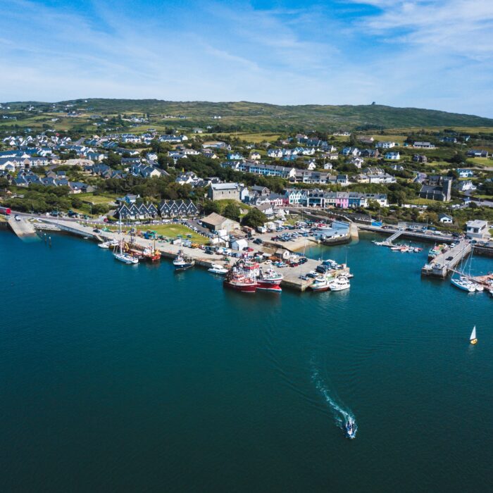 Vue aérienne de Baltimore en Irlande - © timursalikhov