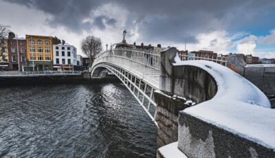 De la neige à Dublin - © Roberto
