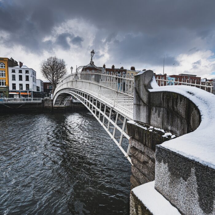 De la neige à Dublin - © Roberto