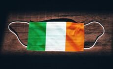 Un masque aux couleurs de l'Irlande - © kovop58