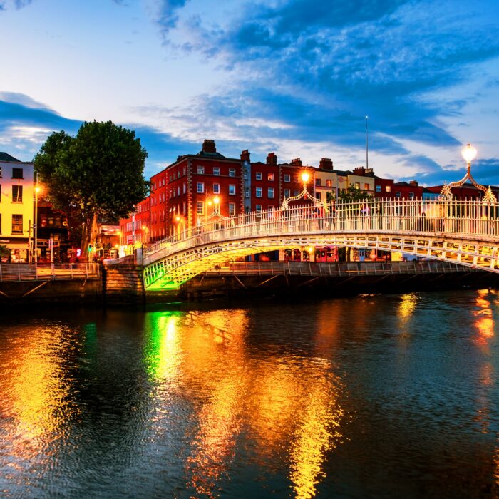 Le Ha'Penny bridge à Dublin - © Madrugada Verde-