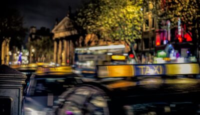 Un taxi à Dublin - © massimofusaro