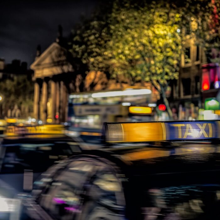 Un taxi à Dublin - © massimofusaro