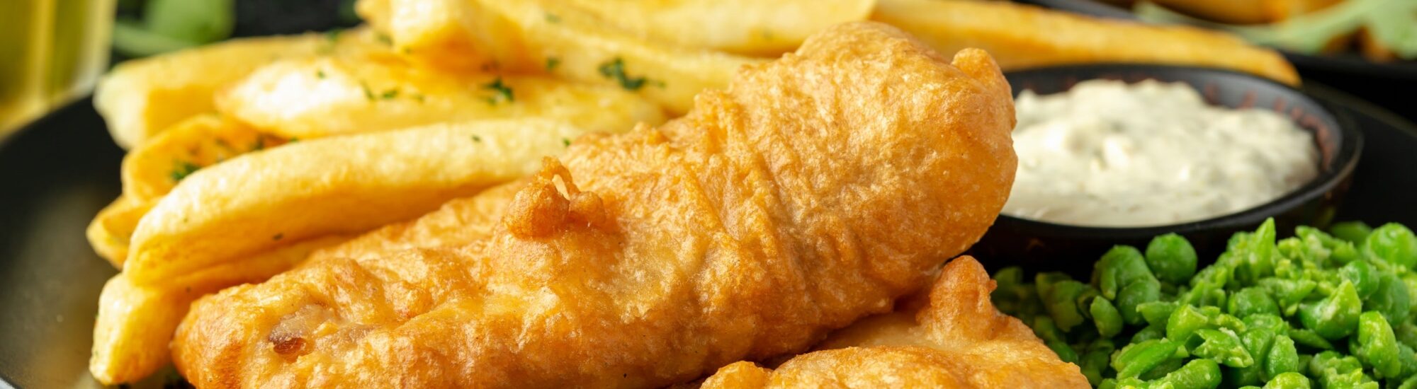 Un fish and chips à la Guinness - © grinchh