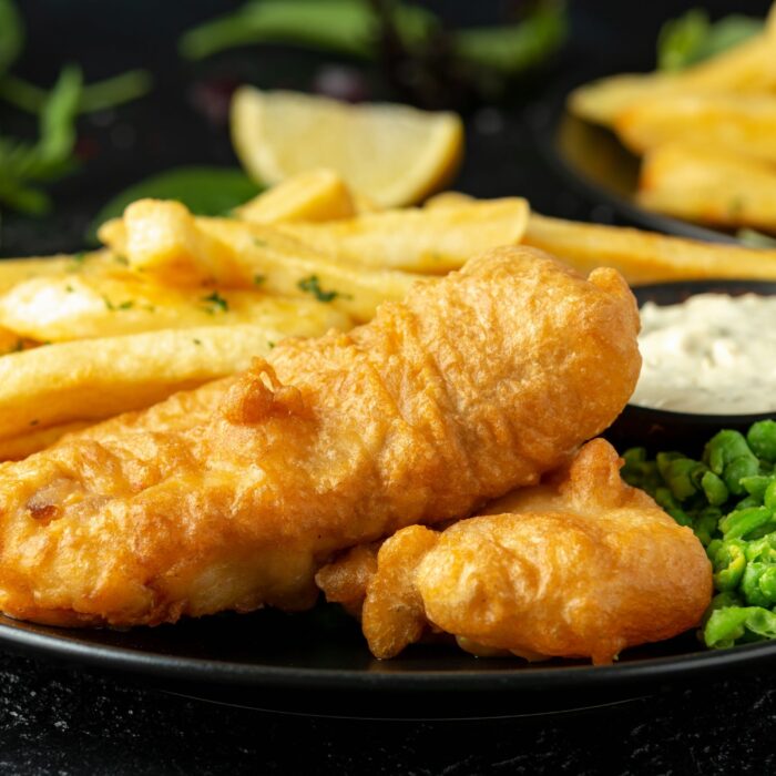 Un fish and chips à la Guinness - © grinchh
