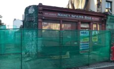 Le Nancy Spain Bar en phase de démolition